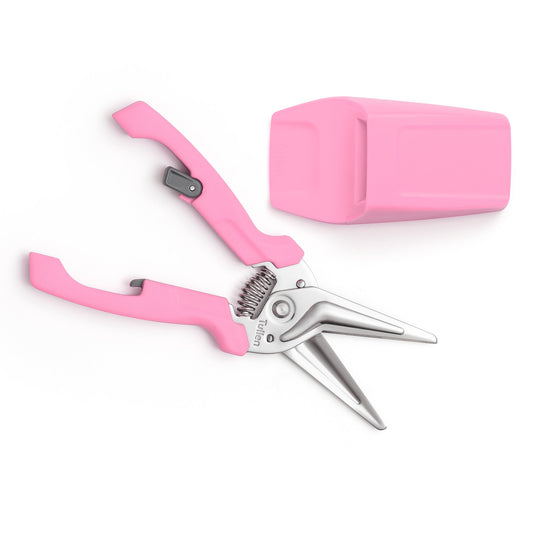 Tullen Snips - Pink with Holder